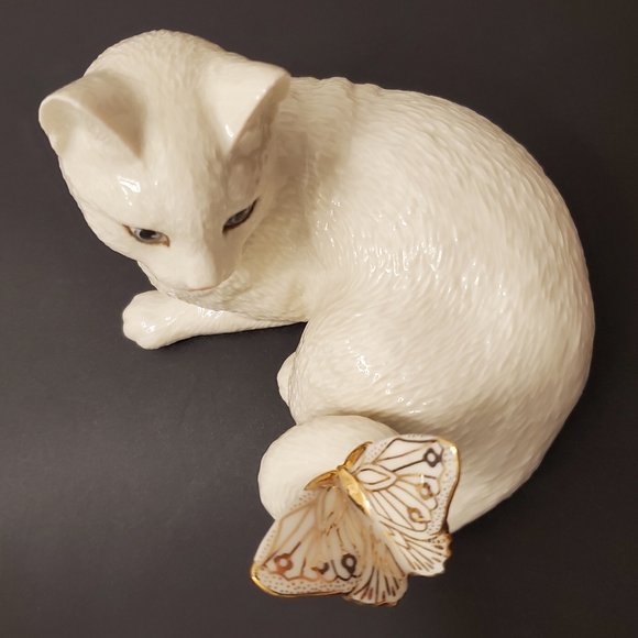 Lenox 🐈 Enchantment Bone China Classic Cat Collection EUC Retired - Picture 12 of 16